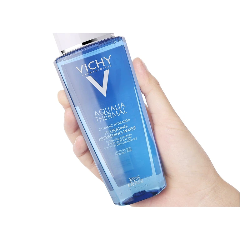 Nước cân bằng làm săn da, loại bỏ độc tố Vichy Aqualia Thermal Hydrating Refreshing Water (200ml)