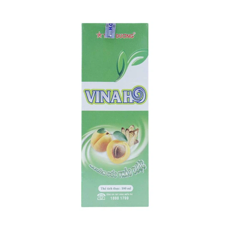 Viên uống Vinaho Thái Dương bổ phế, hỗ trợ làm giảm các chứng ho (100ml)