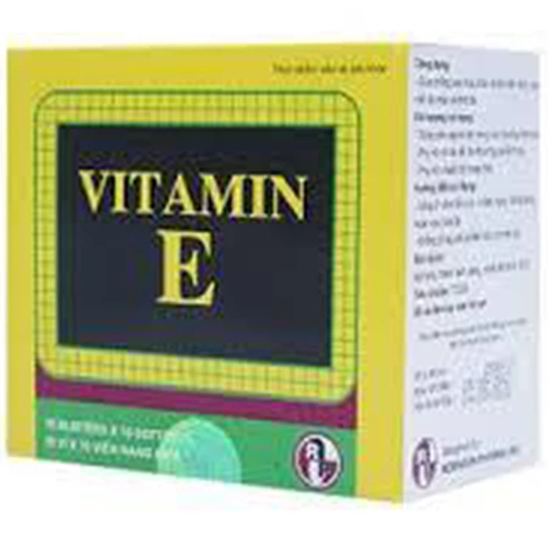 Viên uống Vitamin E Mediplantex bổ sung vitamin E cho cơ thể (10 vỉ x 10 viên)