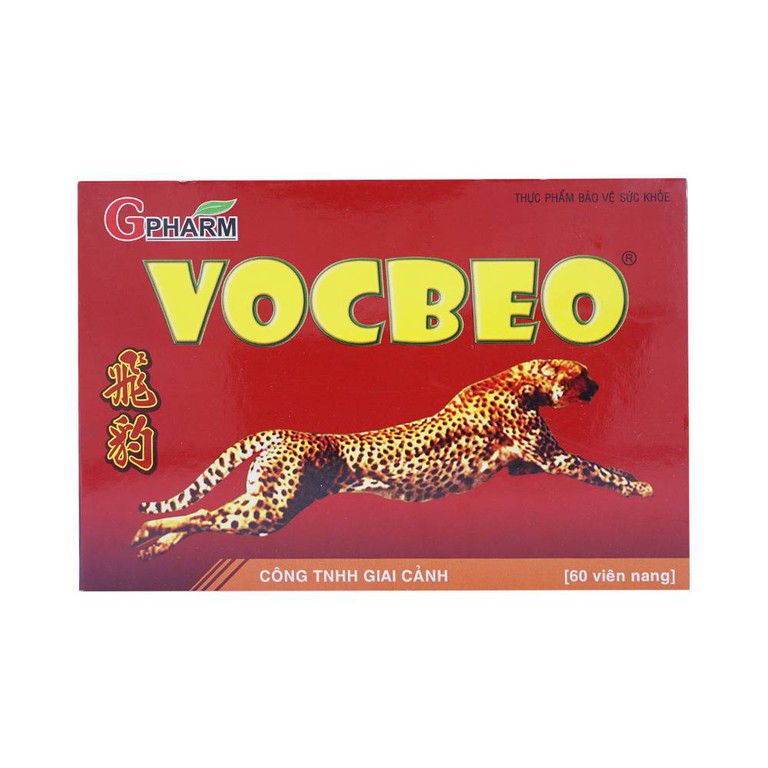 Viên uống Vocbeo Gpharm giúp bổ gân xương, tăng cường sự dẻo dai của khớp xương (60 viên) 