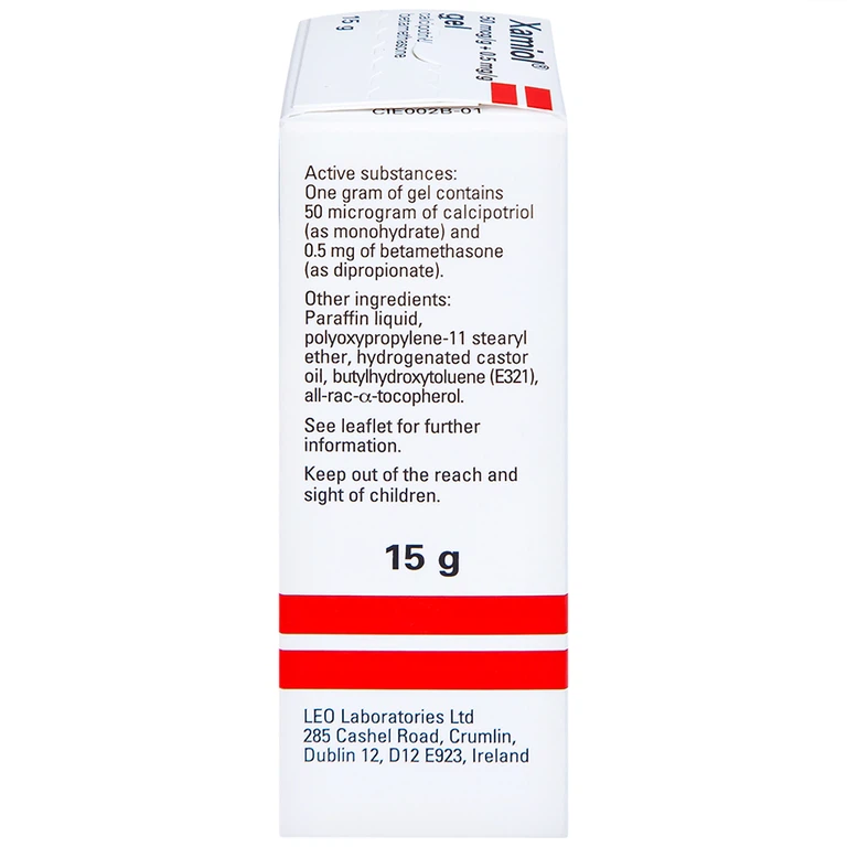 Gel Xamiol LEO điều trị tại chỗ bệnh vẩy nến da đầu (15g)