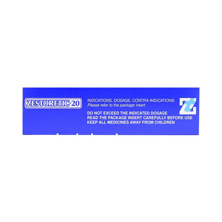 Thuốc Zestoretic-20 AstraZeneca điều trị tăng huyết áp nguyên phát (2 vỉ x 14 viên)