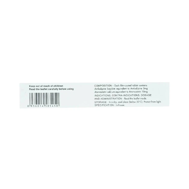 Thuốc Zoamco-A Pymepharco điều trị tăng huyết áp (2 vỉ x 10 viên)
