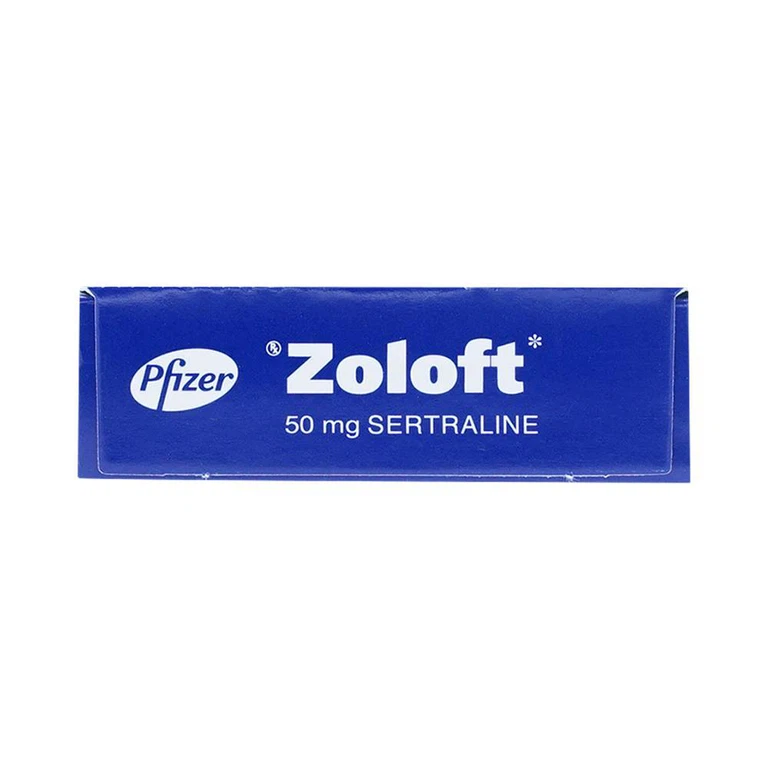 Thuốc Zoloft Sertraline 50mg Pfizer điều trị triệu chứng bệnh trầm cảm (1 vỉ x 30 viên)