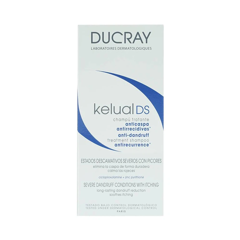 Dầu gội Ducray Kelual DS Shampoo làm sạch gàu, dịu da đầu và bớt ngứa (100ml)