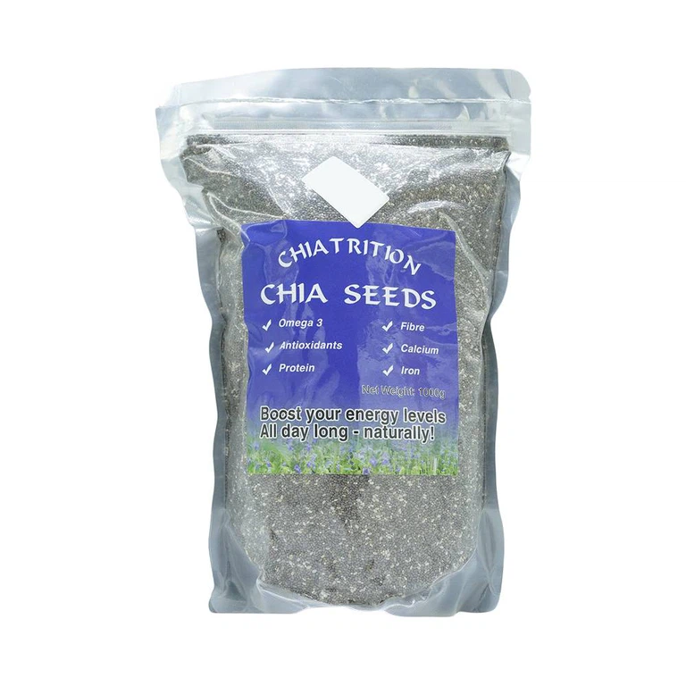 Hạt Chia Úc Chia Seeds cung cấp Omega-3,6,9, các loại khoáng chất (1000g) 