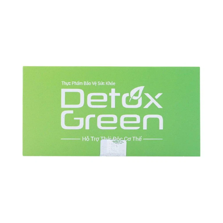 Viên uống Detox Green Mediplantex hỗ trợ thải độc cơ thể (3 vỉ x 10 viên)