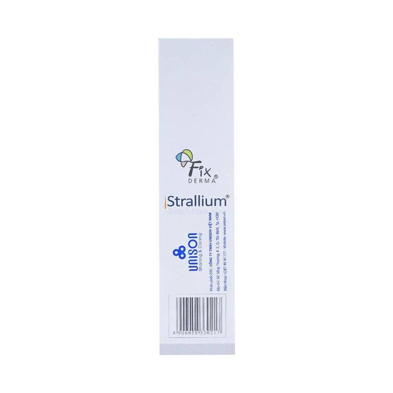 Kem Fixderma Strallium Stretch Mark Cream cải thiện tính đàn hồi, làm mềm da, loại bỏ vết rạn da (75g)