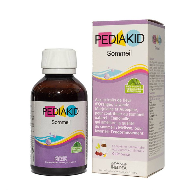 Siro Pediakid Sommeil giúp an thần, thư giãn hệ thần kinh (125ml)