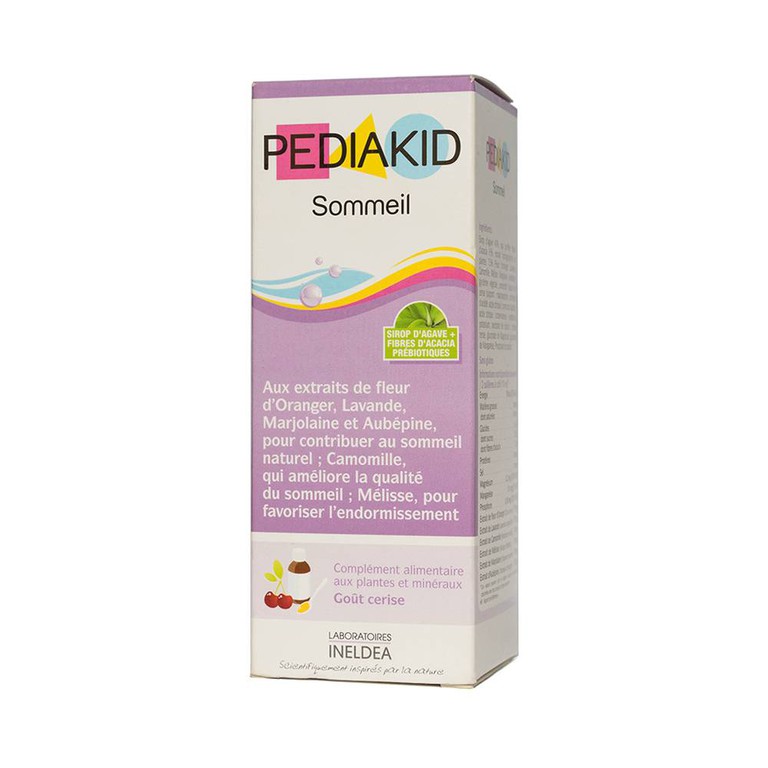 Siro Pediakid Sommeil giúp an thần, thư giãn hệ thần kinh (125ml)