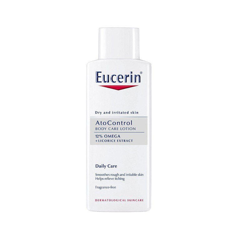 Sữa dưỡng thể Eucerin AtoControl Body Care Lotion giảm khô, nứt ngứa và mẩn đỏ (250ml)