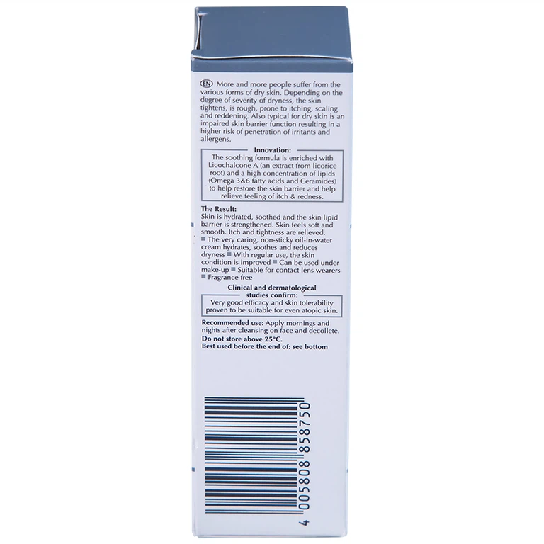 Kem dưỡng da mặt Eucerin AtoControl Face Cream giảm khô, ngứa và mẩn đỏ (50ml)