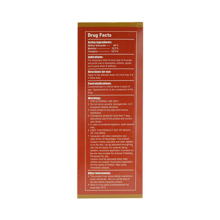 Dầu xoa bóp Con Ó Eagle Brand Muscle Rub giảm đau lưng, viêm khớp, bong gân (85ml)