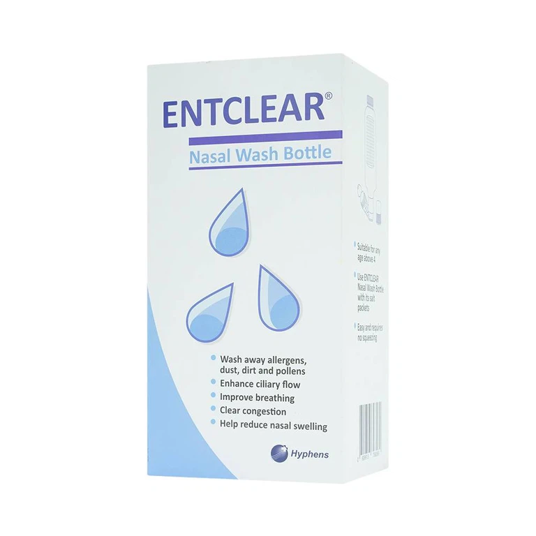 Bình rửa mũi Entclear Nasal Wash Bottle Hyphens rửa sạch hốc mũi (1 bình)