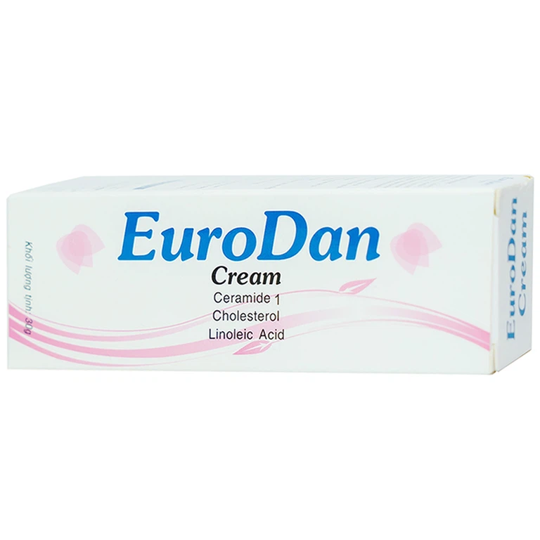 Kem bôi da EuroDan Cream giảm nhăn da, giữ ấm da, hạn chế khô nứt da (30g)