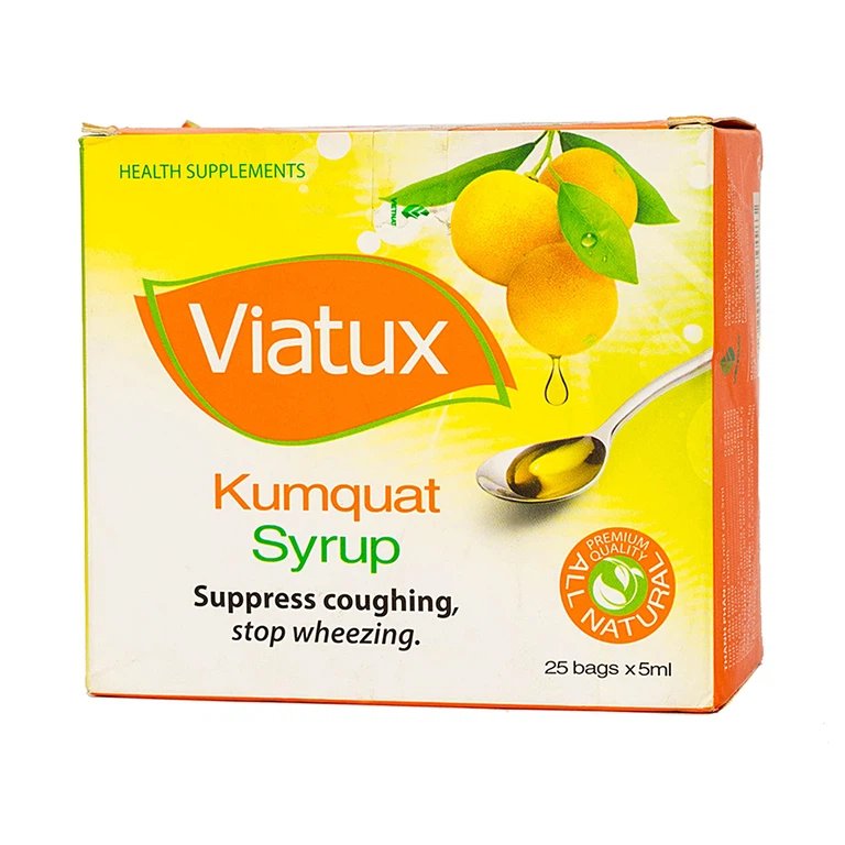 Syrup Tắc Viatux Vietnat giảm ho, hết khò khè (25 gói)