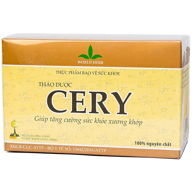 Bột Thảo Dược Cery World Herb tăng cường sức khỏe xương khớp (30 gói)