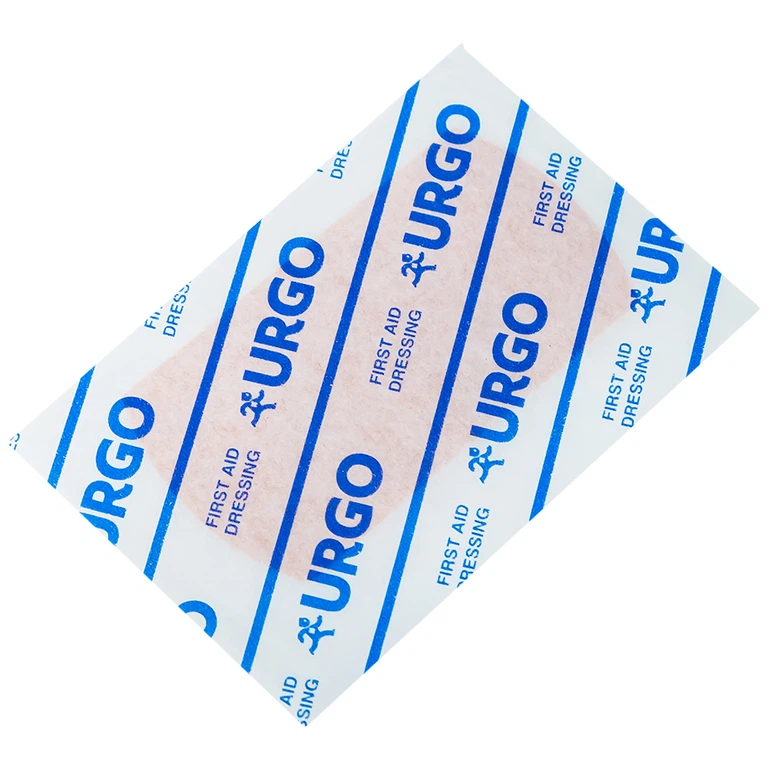 Băng cá nhân ít thấm nước Urgo Washproof Assorted bảo vệ vết thương khỏi nước (20 miếng)