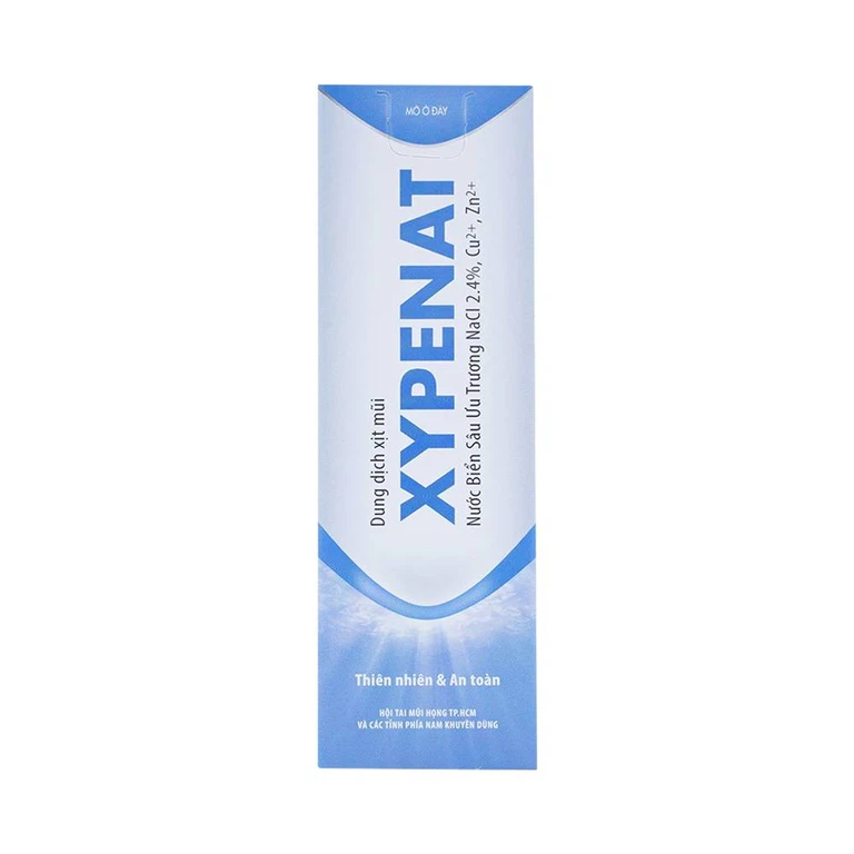 Dung dịch xịt mũi Xypenat 30ml dùng trong nghẹt mũi, bị cảm, viêm xoang, viêm mũi dị ứng