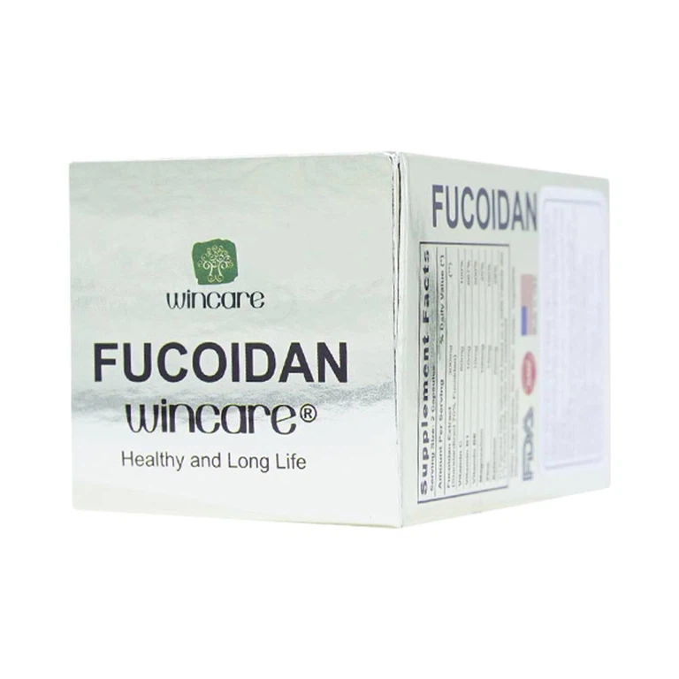 Viên uống Fucoidan Wincare hỗ trợ miễn dịch, nâng cao sức đề kháng (60 viên)