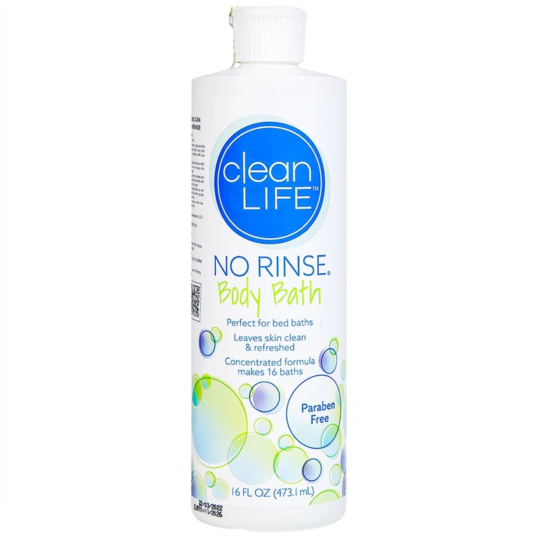 Sữa tắm không cần dùng nước NoRinse Body Bath thay thế cách tắm thông thường (473,1ml)