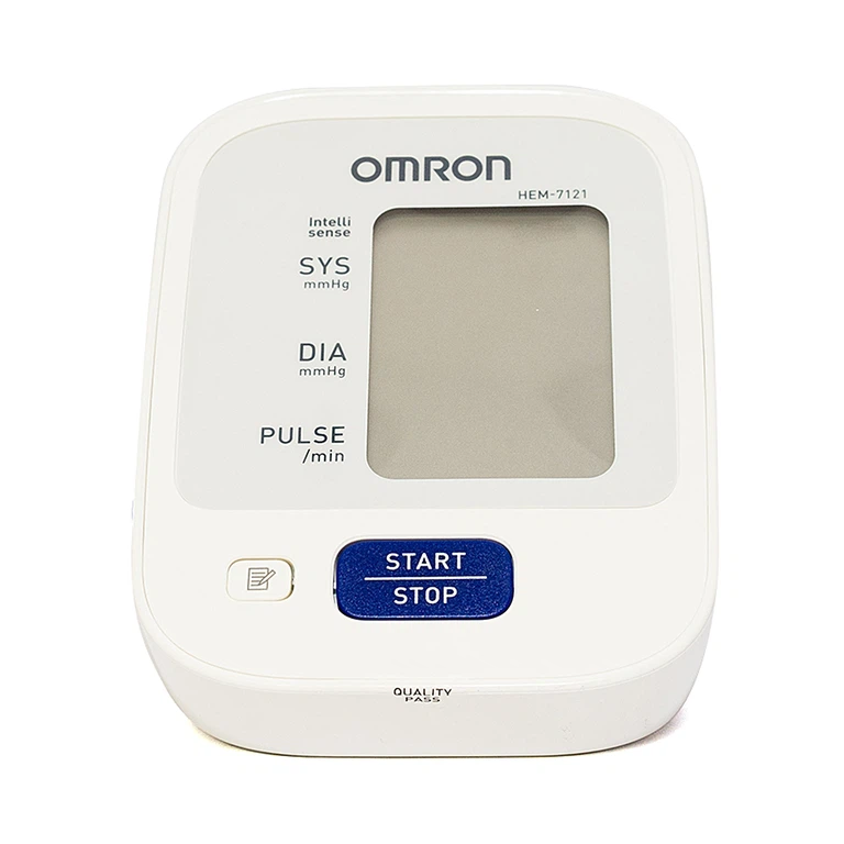 Máy đo huyết áp bắp tay tự động Omron HEM-7121 lưu 30 kết quả đo gần nhất