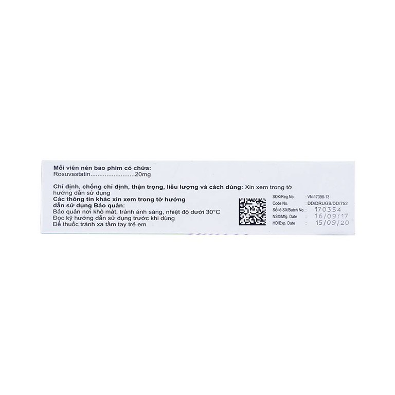 Thuốc Bonzacim 20 Celogen Pharma giảm cholesterol toàn phần (3 vỉ x 10 viên)