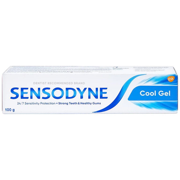 Kem đánh răng Sensodyne Cool Gel mát lạnh, bảo vệ răng ê buốt mỗi ngày (100g)