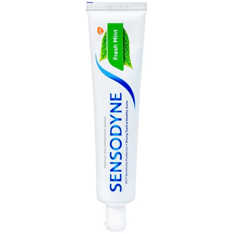 Kem đánh răng Sensodyne Fresh Mint bạc hà the mát, bảo vệ răng ê buốt mỗi ngày (100g)
