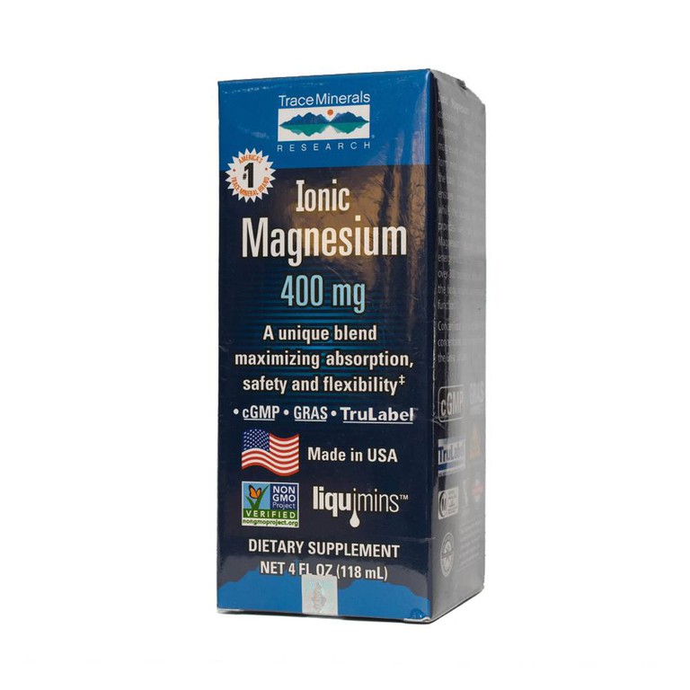 Dung dịch Ionic Magnesium 400mg Lab Well hỗ trợ bổ sung các ion vi lượng, giảm stress (118ml)