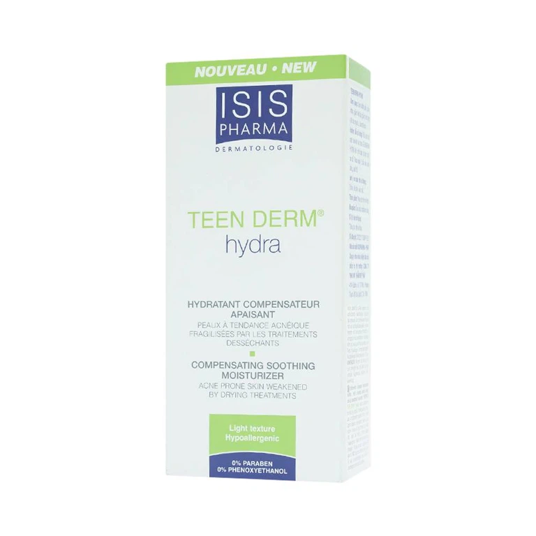 Kem Isis Pharma TeenDerm Hydra giúp dưỡng ẩm, giảm nhờn (40ml)