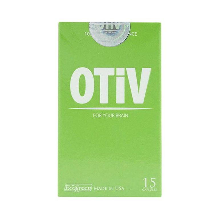 Viên uống OTiV Ecogreen giúp tăng cường dưỡng chất cho não (15 viên)