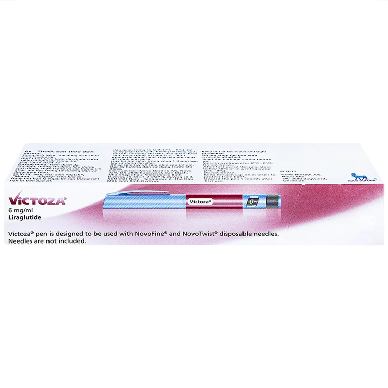 Bút tiêm Victoza 6mg/ml Novo Nordisk điều trị bệnh tiểu đường típ 2 (1 bút)