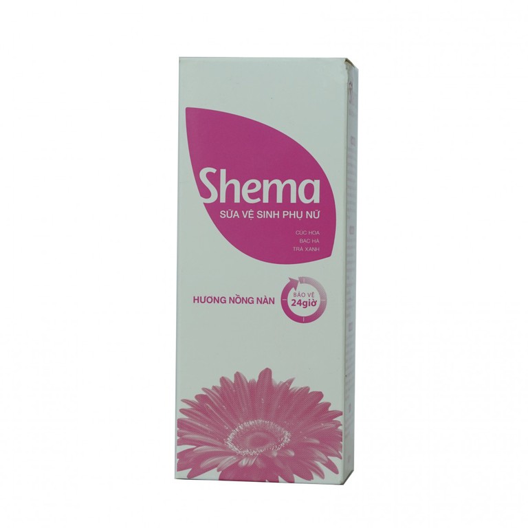 Sữa vệ sinh phụ nữ Shema hương nồng nàn làm sạch nhẹ nhàng, ngăn ngừa vi khuẩn có hại đến 24 giờ (100ml)
