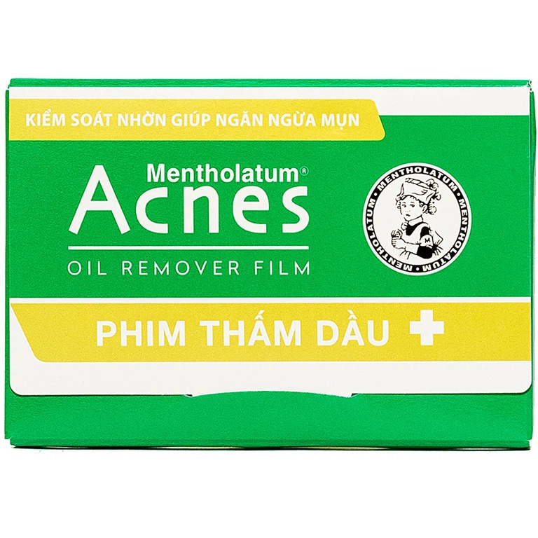 Phim thấm dầu Acnes Oil Remover Film kiểm soát nhờn, ngăn ngừa mụn (50 tờ)