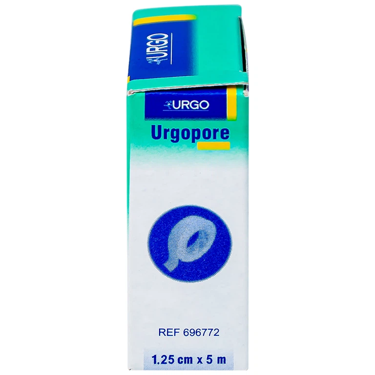Băng keo giấy y tế Urgopore 1.25cm x 5m thông thoáng cho da nhạy cảm, giúp kềm giữ nhanh, chắc chắn