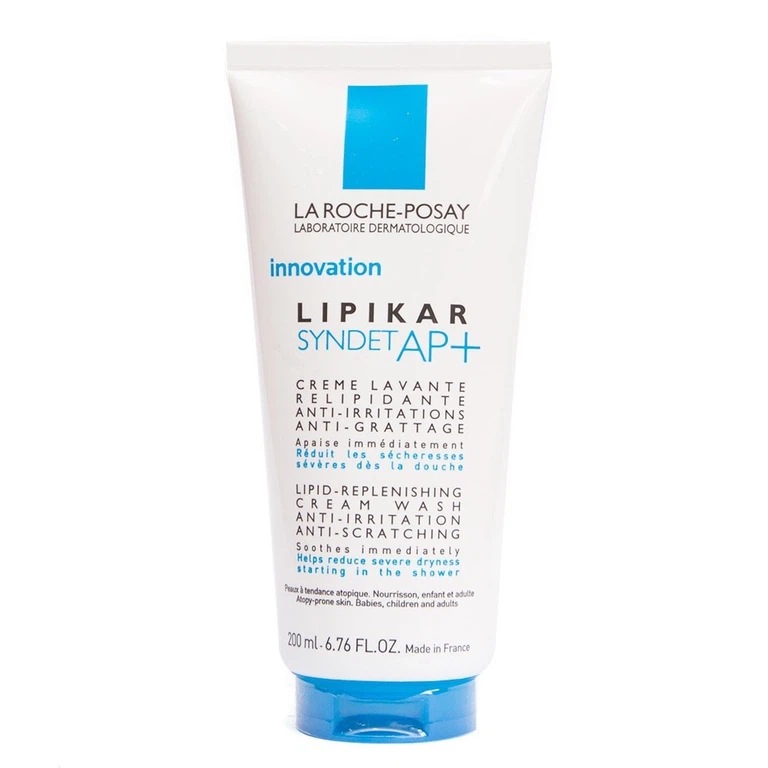 Sữa rửa mặt và tắm La Roche-Posay Innovation Lipikar Syndet AP+ làm sạch nhẹ nhàng da nhạy cảm (200ml)