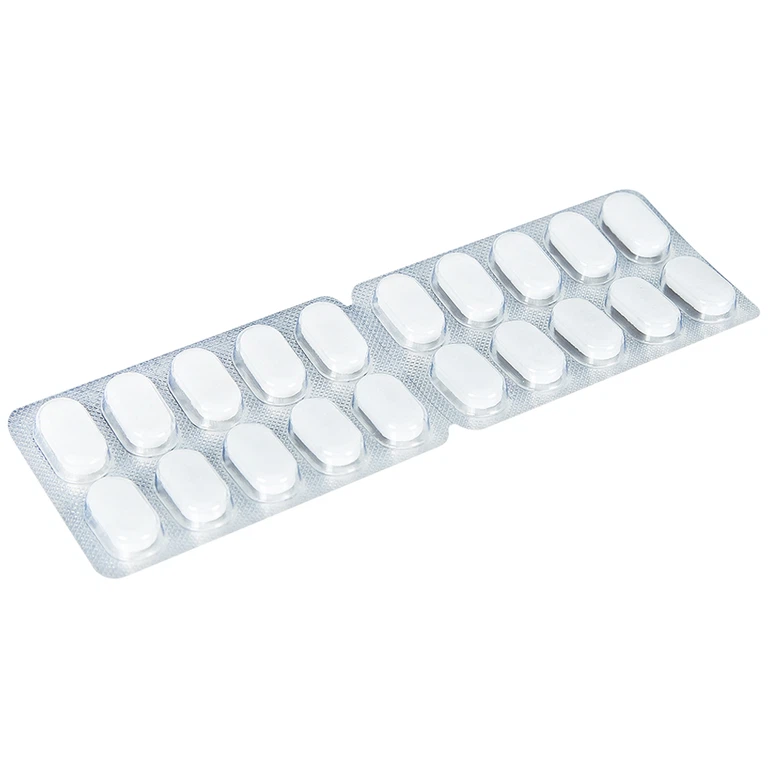 Viên nén Panfor SR-500 MEGA We Care điều trị bệnh đái tháo đường típ 2 (5 vỉ x 20 viên)