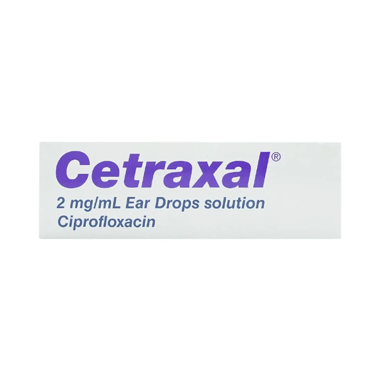 Dung dịch nhỏ tai Cetraxal Salvat điều trị viêm tai ngoài cấp tính (15 ống)