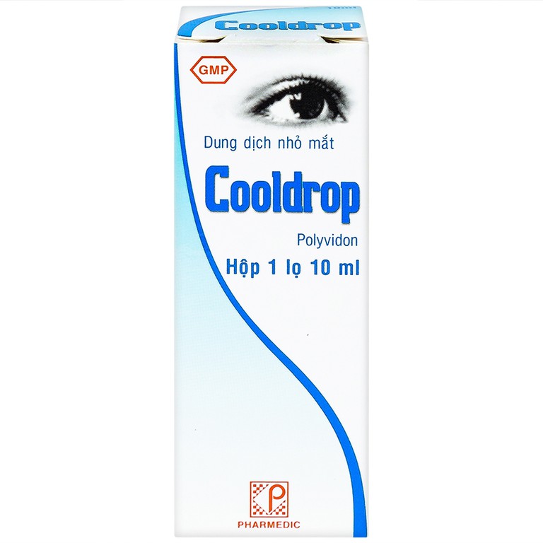 Thuốc nhỏ mắt Coodrop Pharmedic làm ẩm, bôi trơn mắt, giảm triệu chứng khô mắt (10ml)