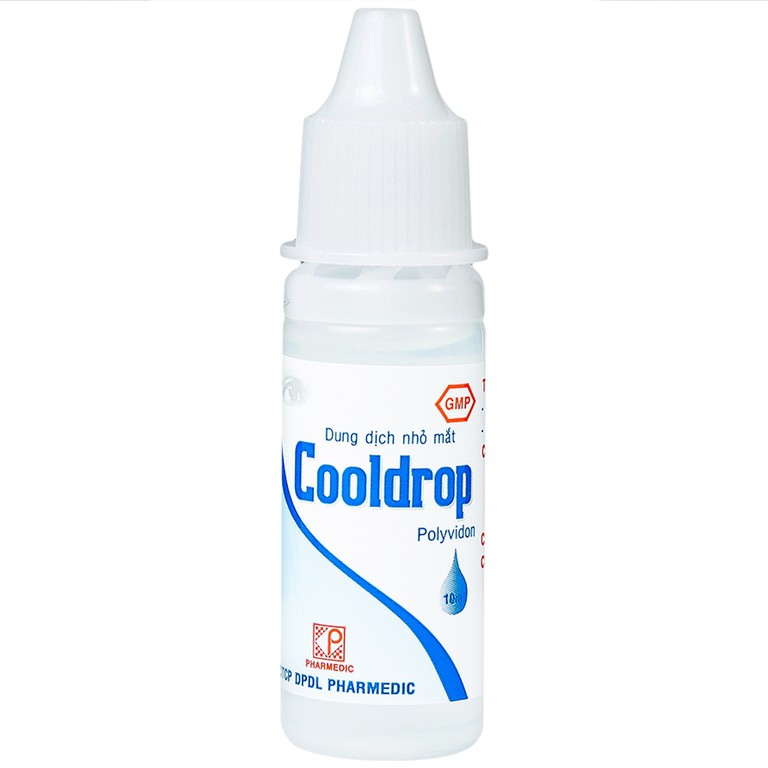 Thuốc nhỏ mắt Coodrop Pharmedic làm ẩm, bôi trơn mắt, giảm triệu chứng khô mắt (10ml)