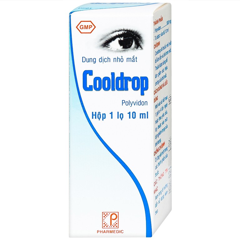 Thuốc nhỏ mắt Coodrop Pharmedic làm ẩm, bôi trơn mắt, giảm triệu chứng khô mắt (10ml)