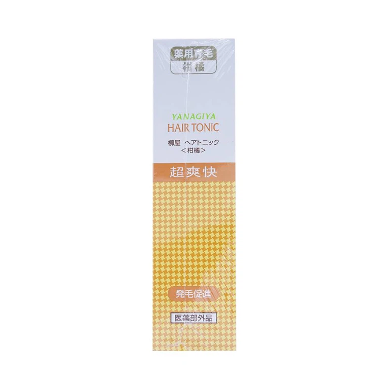 Dưỡng tóc Yanagiya Hair Tonic hương bưởi ngăn ngừa tóc gãy rụng, thưa mỏng và gàu (240ml)