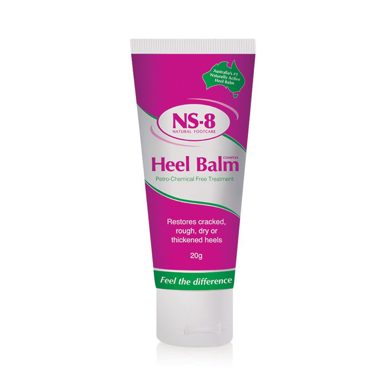 Kem bôi NS-8 Heel Balm hỗ trợ điều trị da bị nứt nẻ, vùng da dày, da khô thô ráp, chai da ở gót chân (20g)