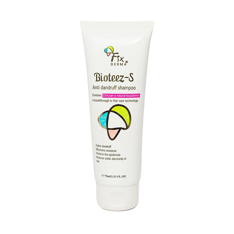 Dầu gội Fixderma Bioteez-S làm sạch gàu, giảm nhờn da đầu, duy trì độ ẩm cho tóc (75ml)