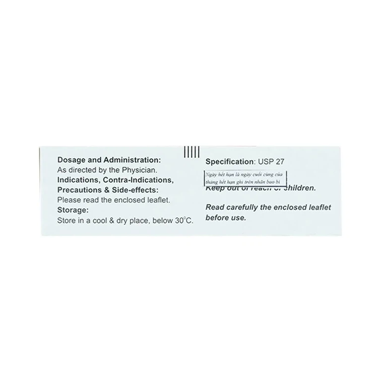 Thuốc Tamunix 300mg Incepta điều trị viêm xương khớp (3 vỉ x 10 viên)