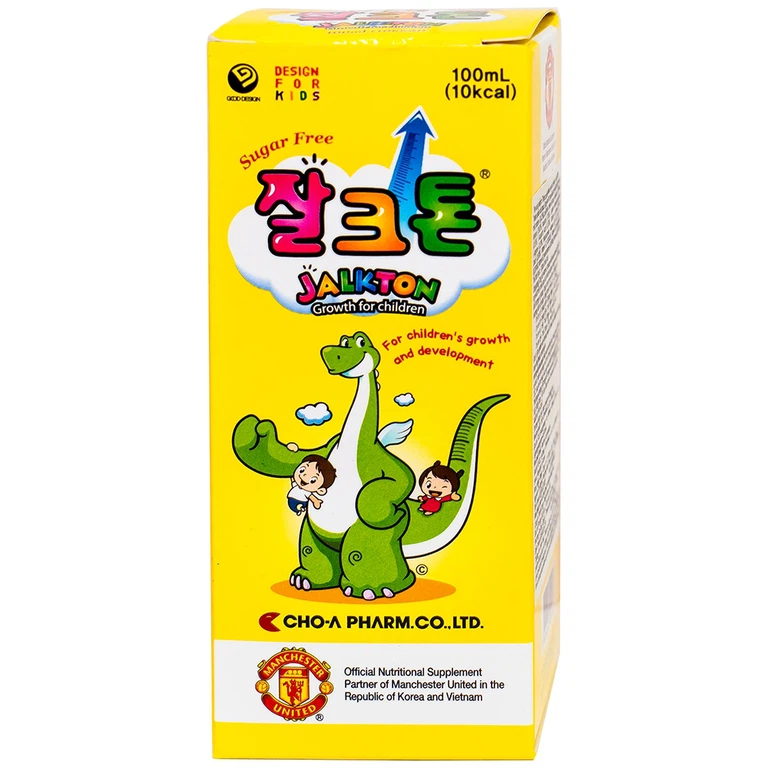 Siro Jalkton Growth For Children Cho-A cung cấp vitamin, khoáng chất, axit amin (100ml)