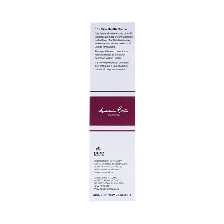 Kem 18+ Active Manuka Honey And Propolis Skin Health Crème dưỡng ẩm, giảm kích ứng da, viêm da (40ml)