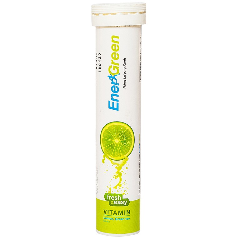Viên sủi Energreen Fresh Easy ADC cung cấp các vitamin và khoáng chất (20 viên)