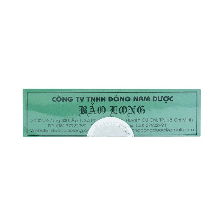 Thuốc Thăng Long Bảo Long chữa táo bón, đại tiện ra máu (10 viên)